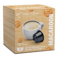Italian Coffee Macaron – Dolce Gusto Kompatibilis Kapszula (16 db) kávé