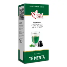Italian Coffee Menta tea Nespresso kapszula - 10 × 2,5 g kávé