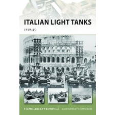  Italian Light Tanks – Filippo Cappellano idegen nyelvű könyv