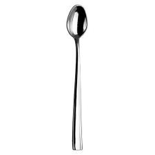 . Italkeverő kanál, rozsdamentes acél, 19cm, 12db-os szett, "Mira" tányér és evőeszköz