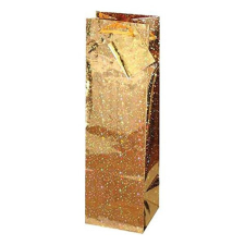 Italtasak CREATIVE Special hologram 13x36x9 cm egyszínű arany sodort füles ajándéktasak