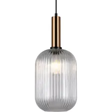  Italux ANTIOLA PND-5588-1L-BRO+CL Függőlámpa 1x40W/E27 IP20 világítás