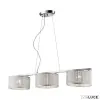ITALUX Ezüst több ágú függeszték, G9, Quartz , IT-P0173-03Y CH