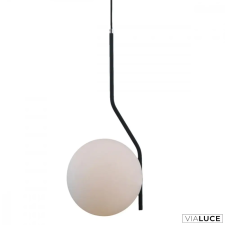 ITALUX Fekete 1 ágú függeszték, E27, Carimi, IT-PND-3300-1-BK világítás
