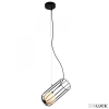 ITALUX Fekete 1 ágú függeszték, G9, Coco, IT-MDM-3941/1 BK
