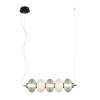 ITALUX Függeszték Fehér Testa ITALUX-PND-84938-4-BK