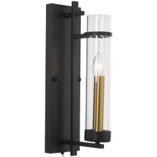 ITALUX Klasszikus Fali lámpa Aspen  Fekete ITXWL-31186-1A-BL világítás