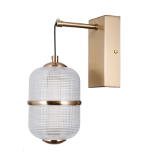 ITALUX modern fali lámpa alani átlátszó arany itxwl-34375-1-hbr világítás