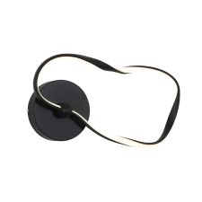 ITALUX modern fali lámpa amaya fekete itxwl-22782-bk világítás