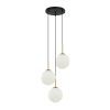 ITALUX modern függeszték deore antik bronz fehér itx5902854536573