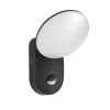 ITALUX Monti fekete mozgásérzékelős LED kültéri fali lámpa (IT-OWL-6214-S-4K) LED 1 izzós IP54