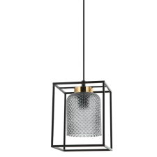  Italux SINELLA PND-23231-1-BK+SG Függőlámpa 1x40W/E27 IP20 világítás