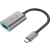 iTec HDMI USB 3.1 Type C Átalakító Fekete-Szürke 5cm C31METALHDMI60HZ