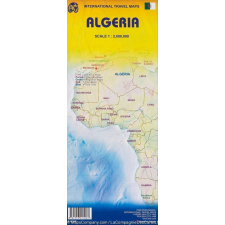 ITMB Publishing Algéria politikai térkép ITM 1:2 000 000 térkép