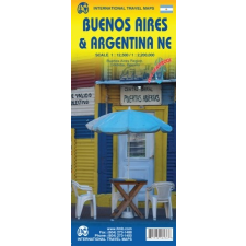 ITMB Publishing Buenos Aires és Északkelet-Argentína térkép - ITM térkép