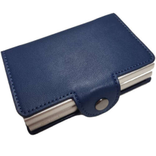 IUNI Pénztárca RFID kettős kártya nyílás iUni P3, 2 rekesz 6 kártya, Kék pénztárca