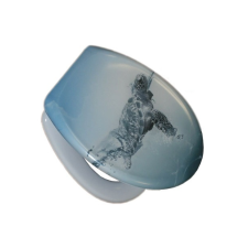 Ivanicplast Corny M antibakteriális duroplast WC ülőke fürdőkellék