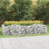  Íves horganyzott vas gabion magaságyás 200x100x50 cm