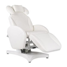  Ivette motoros szempillázó kezelőágy FEHÉR szépségápolási bútor