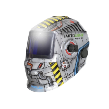 Iweld Hegesztőpajzs automata 74 x 108 mm 4 érzékelős LED munkalámpa Ind. hegesztés