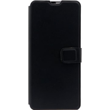 IWILL Book PU Leather Case - Samsung Galaxy A12 Black tok és táska