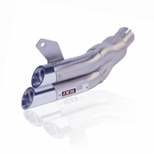 IXIL Dual Hyperlow L2X Hangtompító Rozsdamentes Acél / Polírozott Alumínium - Honda CB600F-S egyéb motorkerékpár alkatrész