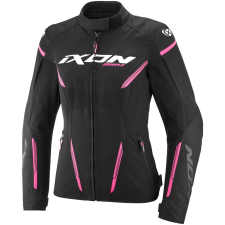 Ixon Striker 2 Lady női motoros kabát fekete-rózsaszín motoros kabát