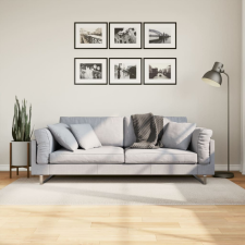  IZA krémszínű rövid szálú skandináv stílusú szőnyeg 100x200 cm lakástextília