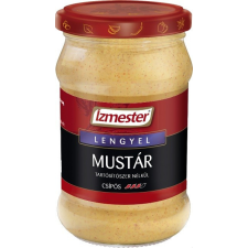 Ízmester Lengyel mustár csípős 288 g alapvető élelmiszer