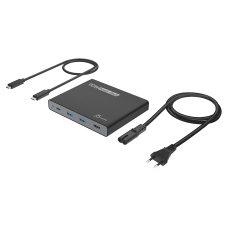 j5create JCDP392-EN hálózati csatlakozó USB 3.2 Gen 1 (3.1 Gen 1) Type-C 5000 Mbit/s Fekete (JCDP392-EN) laptop kellék