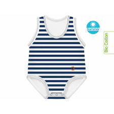 J Bimbi kombidressz 0-36 hó biopamut Summer csíkos sötétkék 12035 kombidressz, body