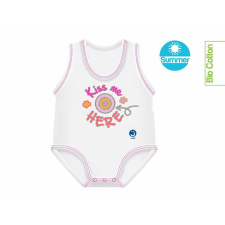 J Bimbi kombidressz 0-36 hó biopamut Summer Kiss me Here 10990 kombidressz, body