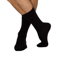 J.PRESS Aloe Vera Zokni Férfiaknak - Black férfi zokni