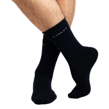 J.PRESS Férfi Thermo Teli Plüss Zokni - Navy férfi zokni