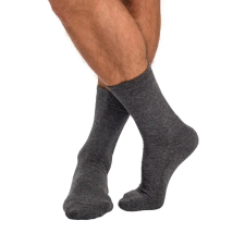 J.PRESS Férfi Thermo Zokni Plüss Talprésszel - Grey férfi zokni