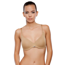 J.PRESS Melltartó Dupla Pántos Merevítős - Beige