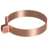 J. Pröpster GmbH J.Pröpster 111232g csőbilincs bordával M6 csavarral és átmenő menettel (anya nélkül) 80mm Réz