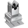 J. Pröpster GmbH J.Pröpster 111551 R Niro tetővezeték tartó rögzítőbakkal, V2A, Rd 8mm/B