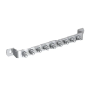 J. Pröpster GmbH J.Pröpster 910333 Földelő sín 345/30x3,5mm, 9 csatlakozó hely, V2A
