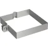 J. Pröpster GmbH J.Pröpster 911654 négyszögbilincs bordával 80x80 StFz