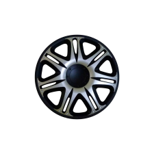 J-TEC Dísztárcsa 14" Nascar Silver-Black (4 darabos garnitúra) dísztárcsa
