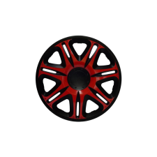 J-TEC Dísztárcsa 16" Nascar Red-Black (4 darabos garnitúra) dísztárcsa