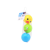 Jabadabado Happy world mosolygó labdák 3 db/csomag