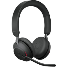 JABRA Evolve2 65, USB-C Black MS Teams Stereo fülhallgató, fejhallgató