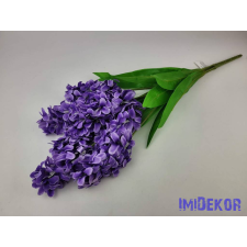  Jácint 7 ágú selyem csokor 64cm - Lila dekorációs kellék