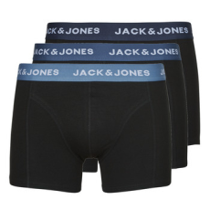 Jack & Jones Boxerek JACSOLID TRUNKS 3 PACK OP Fekete EU S