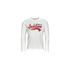 Jack & Jones Hosszú ujjú pólók JJELOGO TEE LS O-NECK 2 COL AW23 SN Fehér EU L