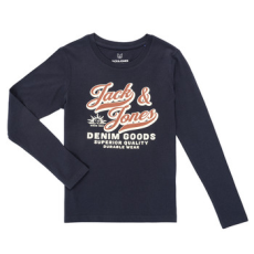 Jack & Jones Hosszú ujjú pólók JJELOGO TEE LS Tengerész 15 Jahre
