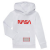 Jack & Jones Pulóverek JCONASA LOGO SWEAT HOOD Fehér 15 Jahre