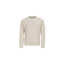 Jack & Jones Pulóverek JJEBRADLEY SWEAT CREW Bézs EU S férfi pulóver, kardigán